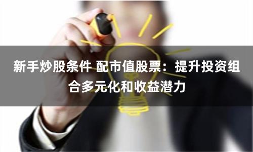 新手炒股条件 配市值股票：提升投资组合多元化和收益潜力